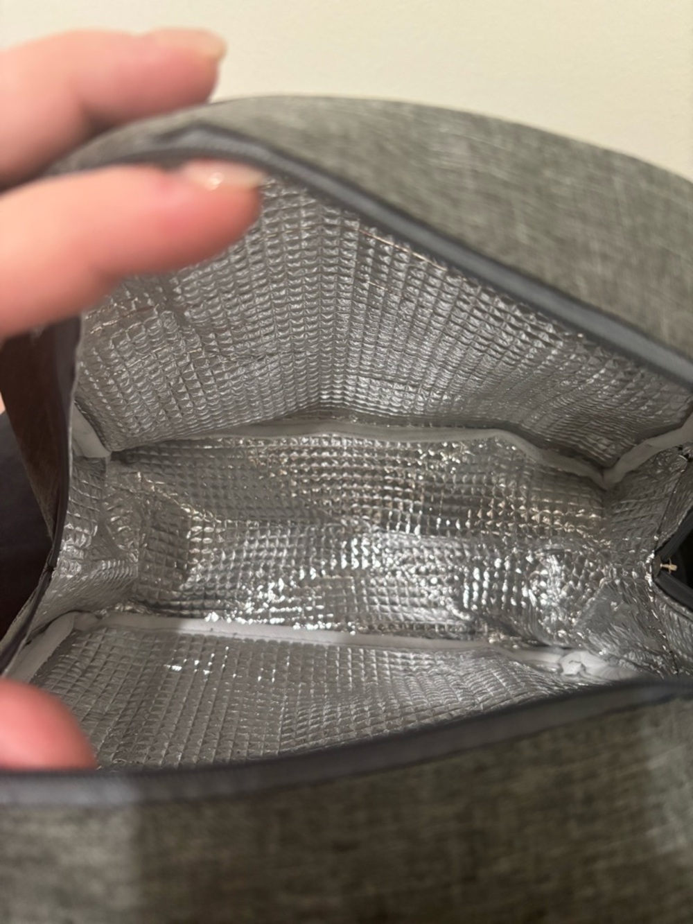 Gray 'Dream Big' Insulated Lunch Tote - Picture 8 of 8